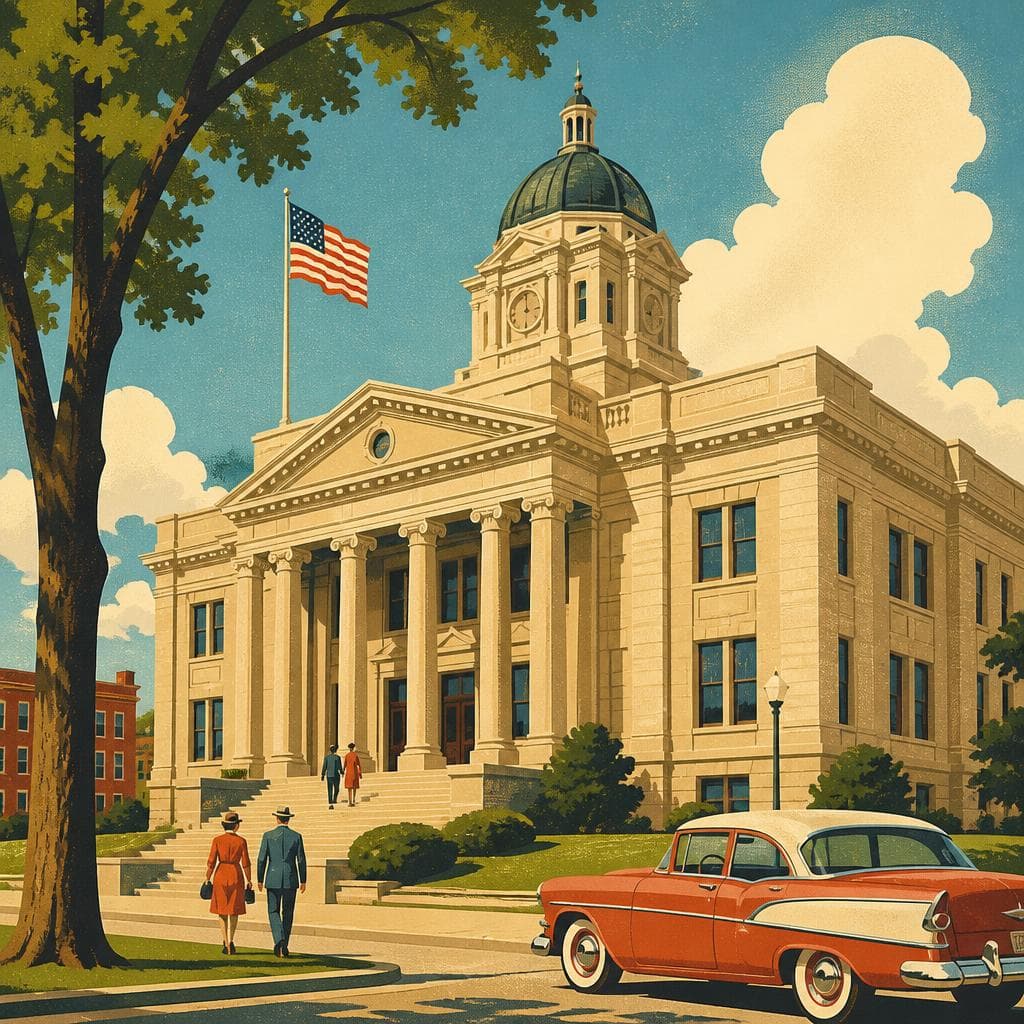 Cover art for A Courthouse Built to Look the Part