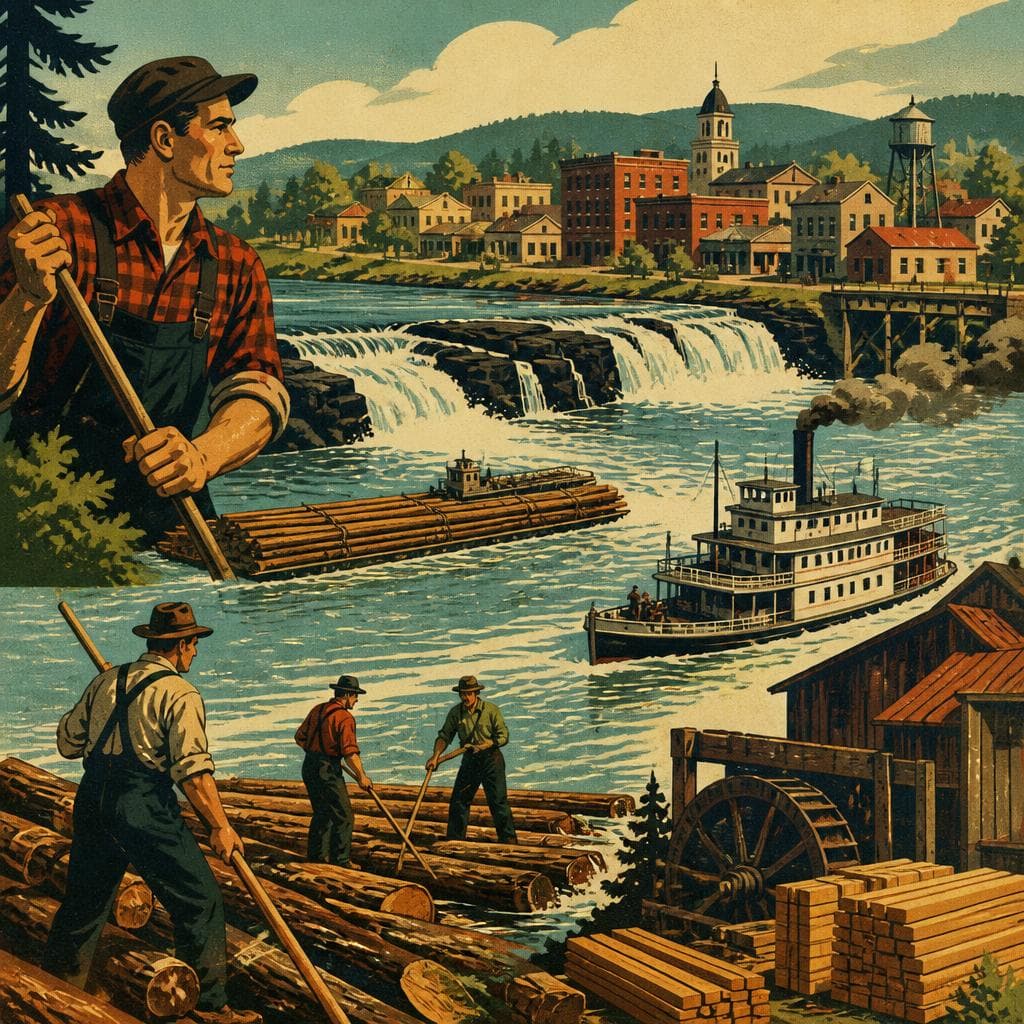 Cover art for Where the River Built Black River Falls