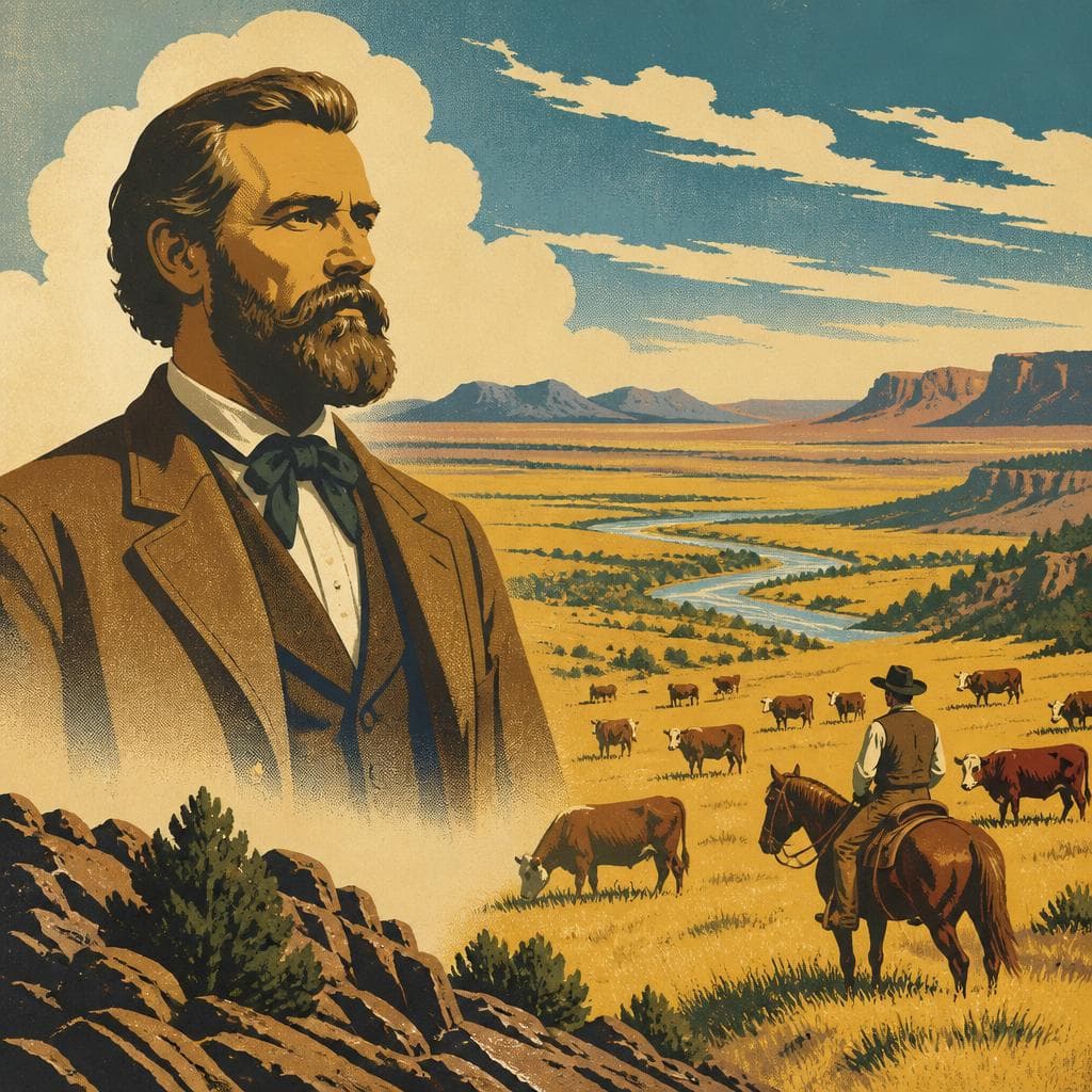 Cover art for The Man Who Lent His Name to Lost-Cow Country