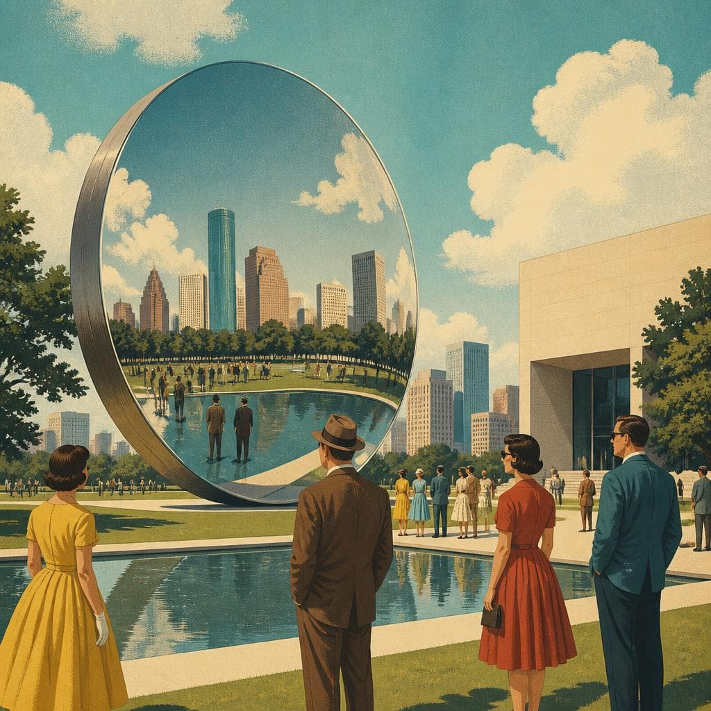 Cover art for Houston’s Mirror in the Museum District