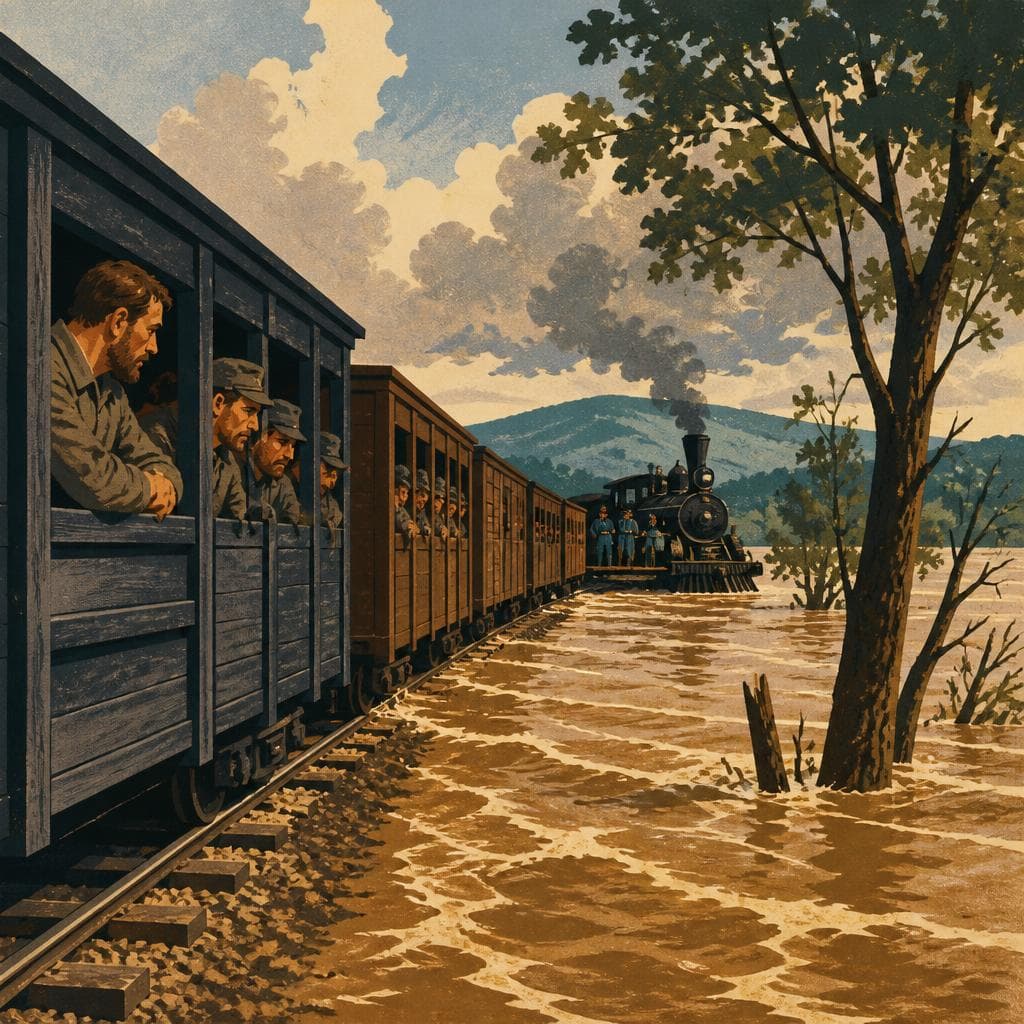 Cover art for When the Creek Took the Train