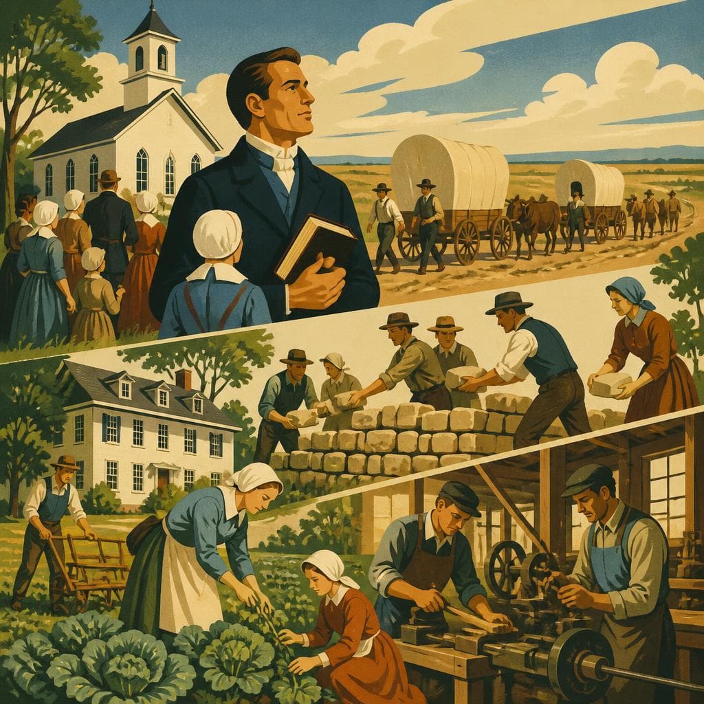 Cover art for A Prairie Kingdom Called Bishop Hill