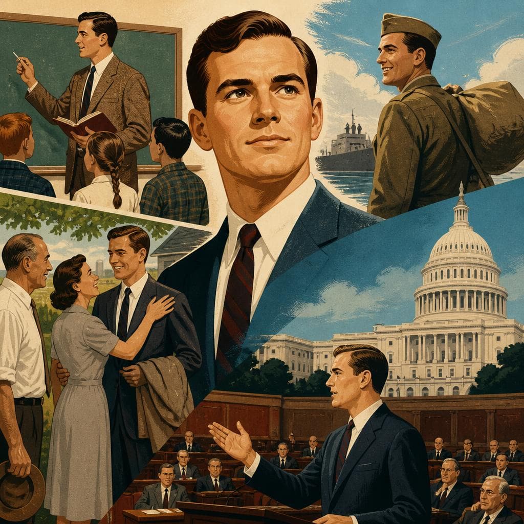 Cover art for From Mitchell Classroom to the Senate