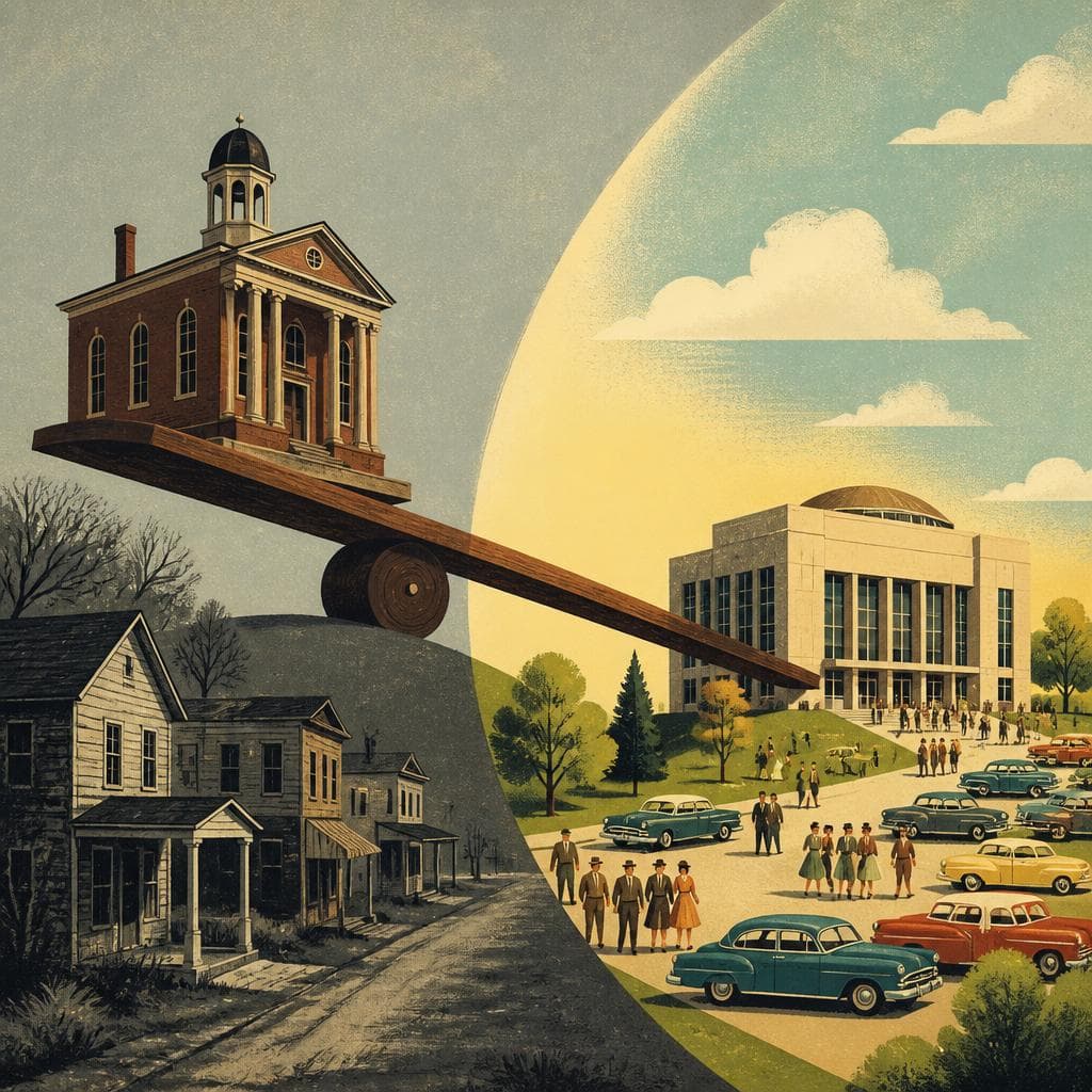 Cover art for When the County Seat Moved On
