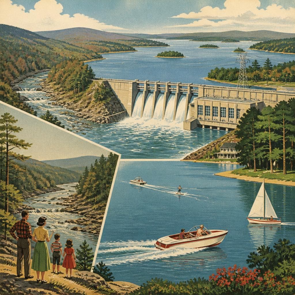 Cover art for When the River Became Lake Murray