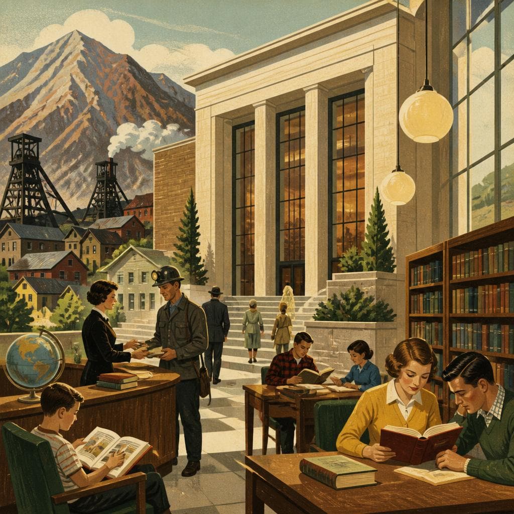 Cover art for A Grand Library for a Mining Town