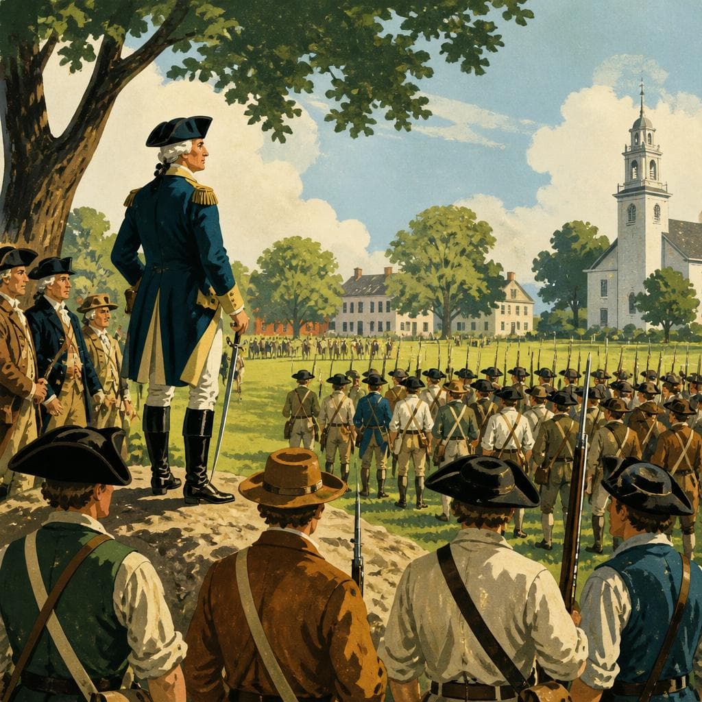 Cover art for Where Washington Made an Army