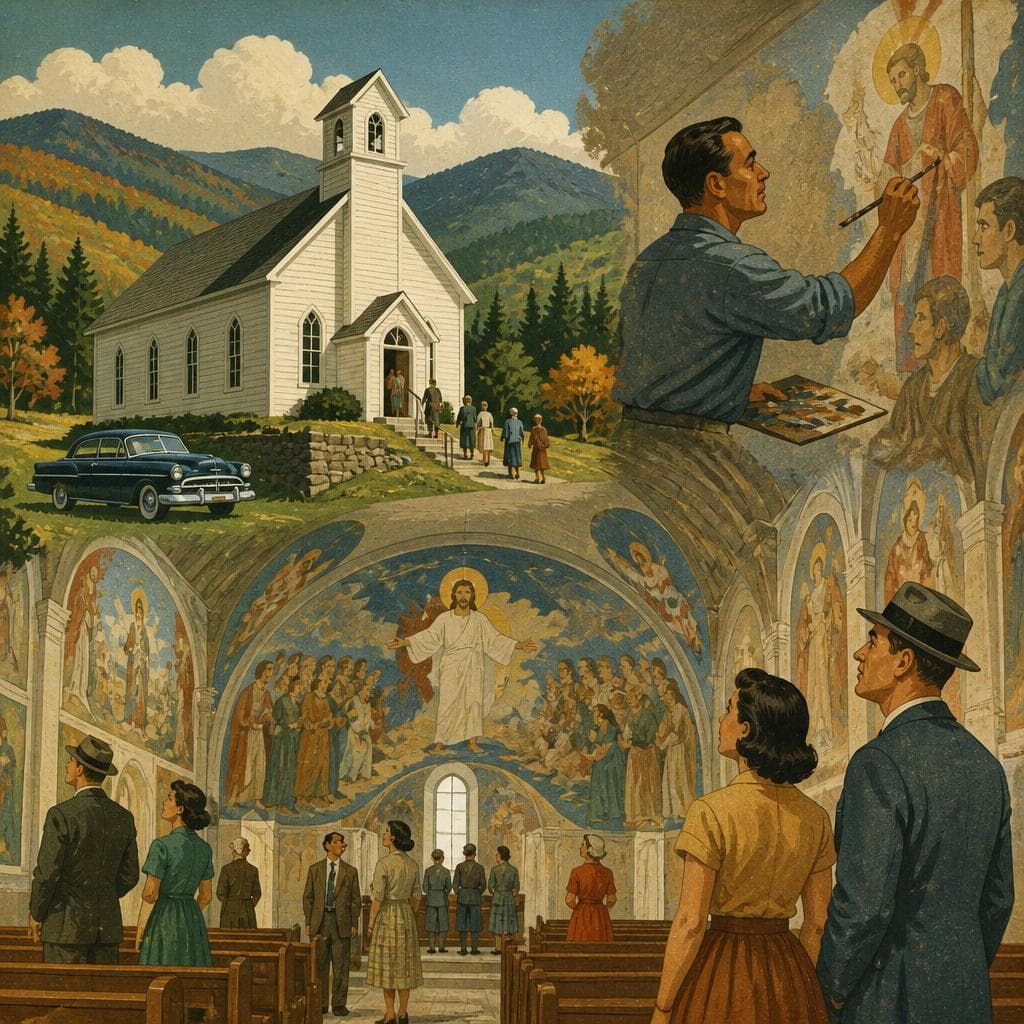 Cover art for How a Mountain Church Became the Church of the Frescoes