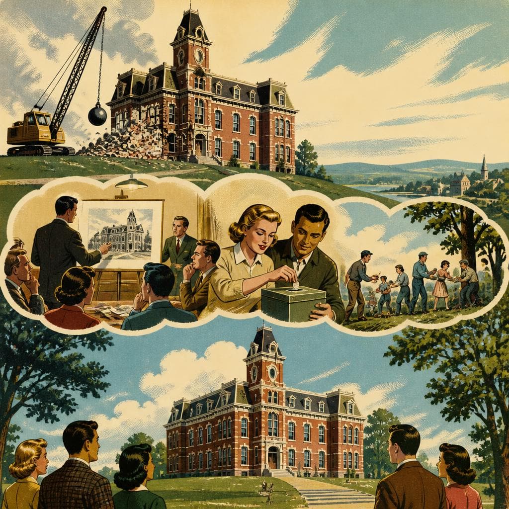 Cover art for How Old Main Was Saved