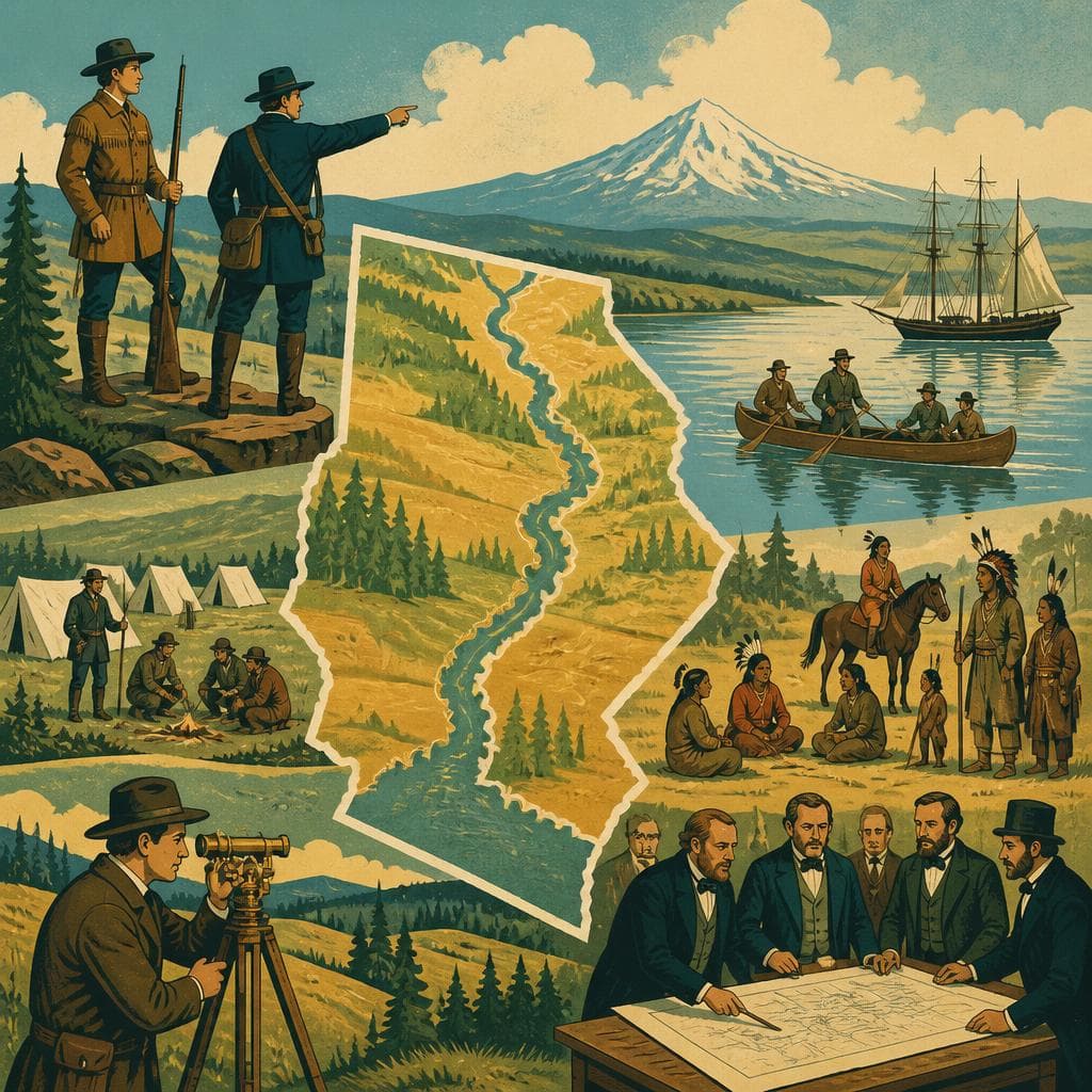 Cover art for A County Named Before the Border Was Settled