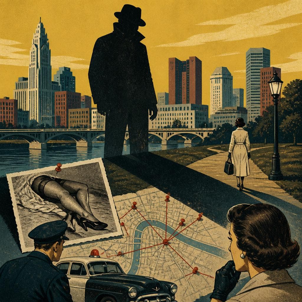 Cover art for The Long Shadow of the Stocking Strangler