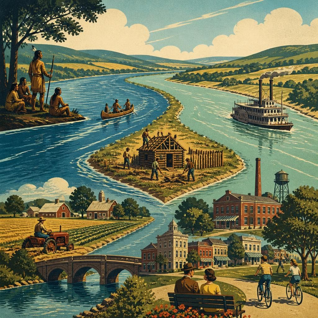 Cover art for Where Two Rivers Made a County