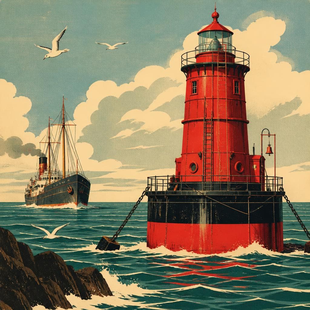 Cover art for The Red Beacon That Had to Stay Put