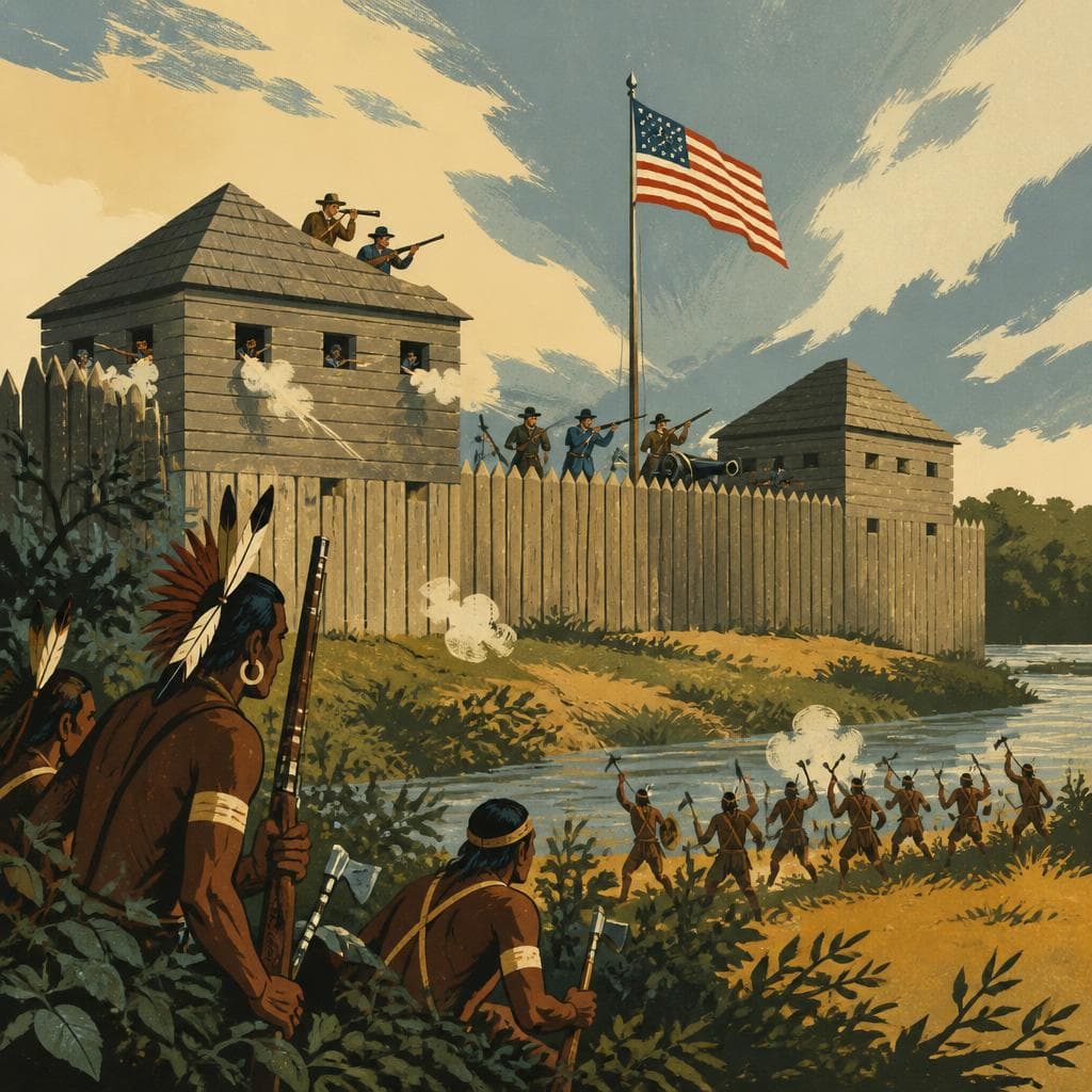 Cover art for Holding the Line at Fort Meigs