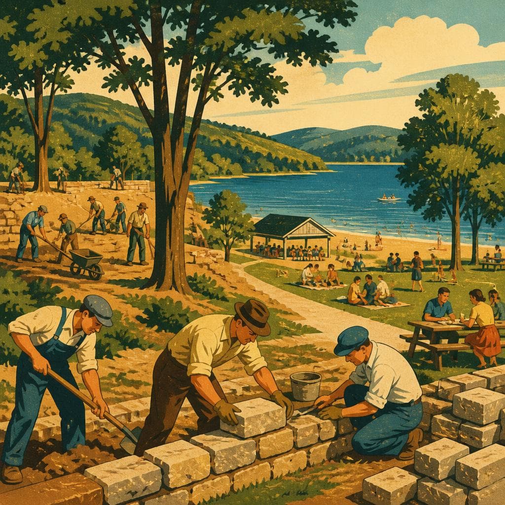 Cover art for Where New Deal Labor Made a Public Escape
