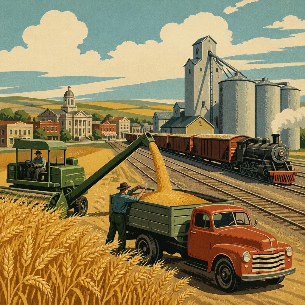 Cover art for Where Cimarron Sent Wheat Outward