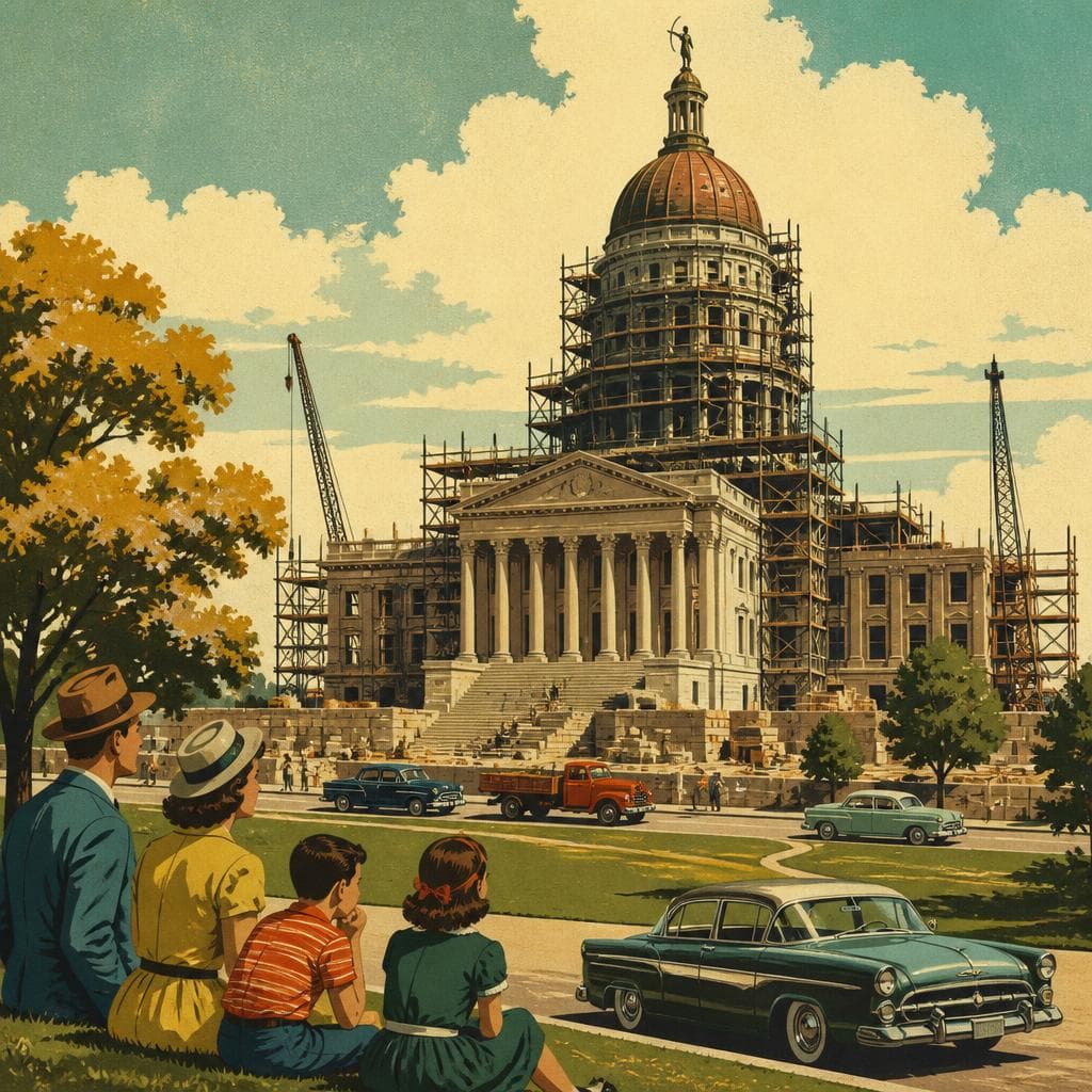 Cover art for A Statehouse That Took Its Time