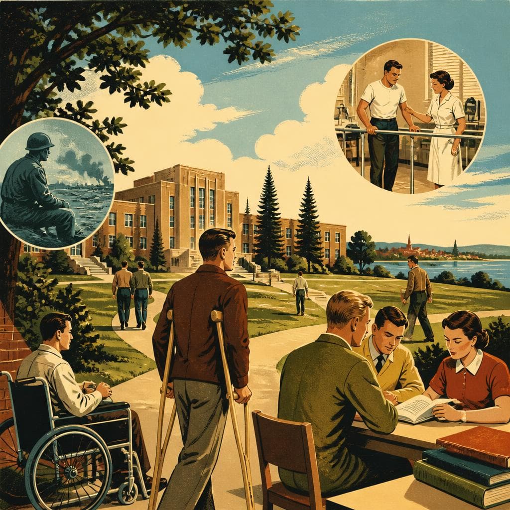 Cover art for A Campus Built for the Wounds That Followed War