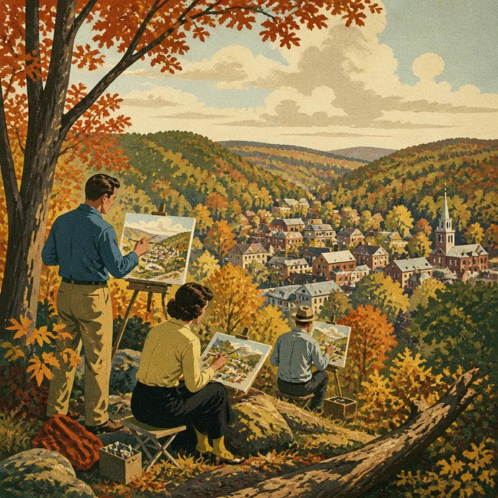 Cover art for When Painters Found Brown County