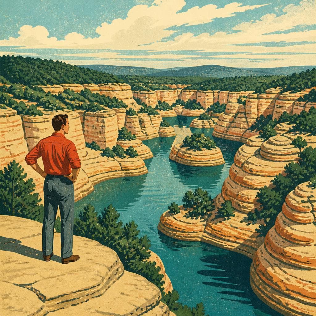 Cover art for Where Water Cut the Plateau Open