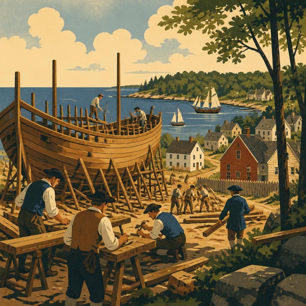 Cover art for A Ship Built on Hope at Sagadahoc