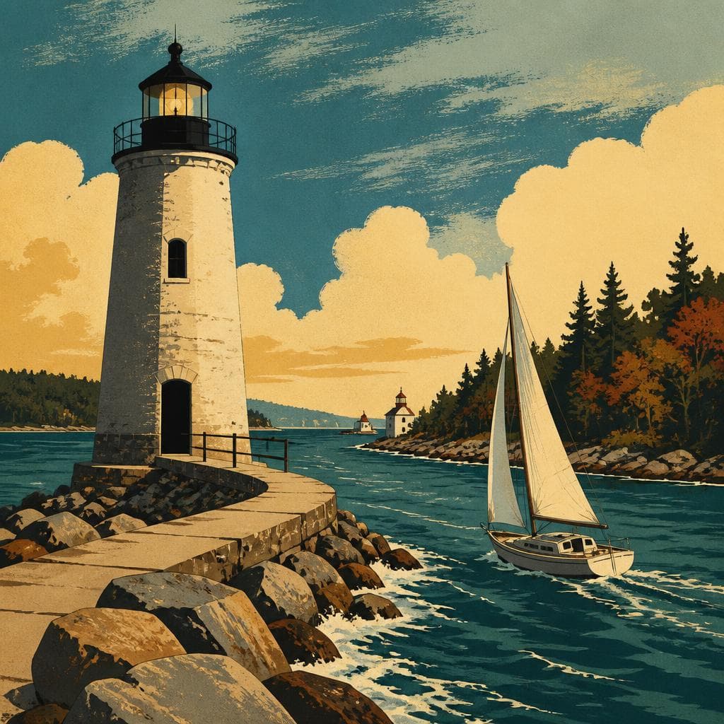 Cover art for Where Michigan’s Oldest Light Meets the Current