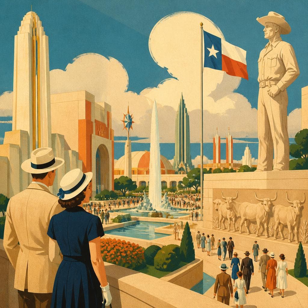 Cover art for When Texas Built Its Story in Stone and Color