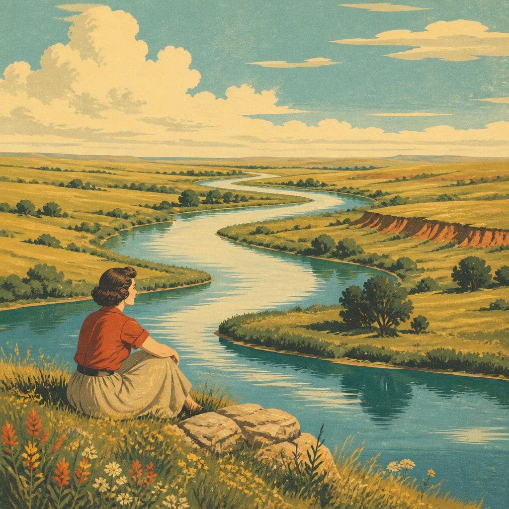 Cover art for The River That Refuses to Hurry