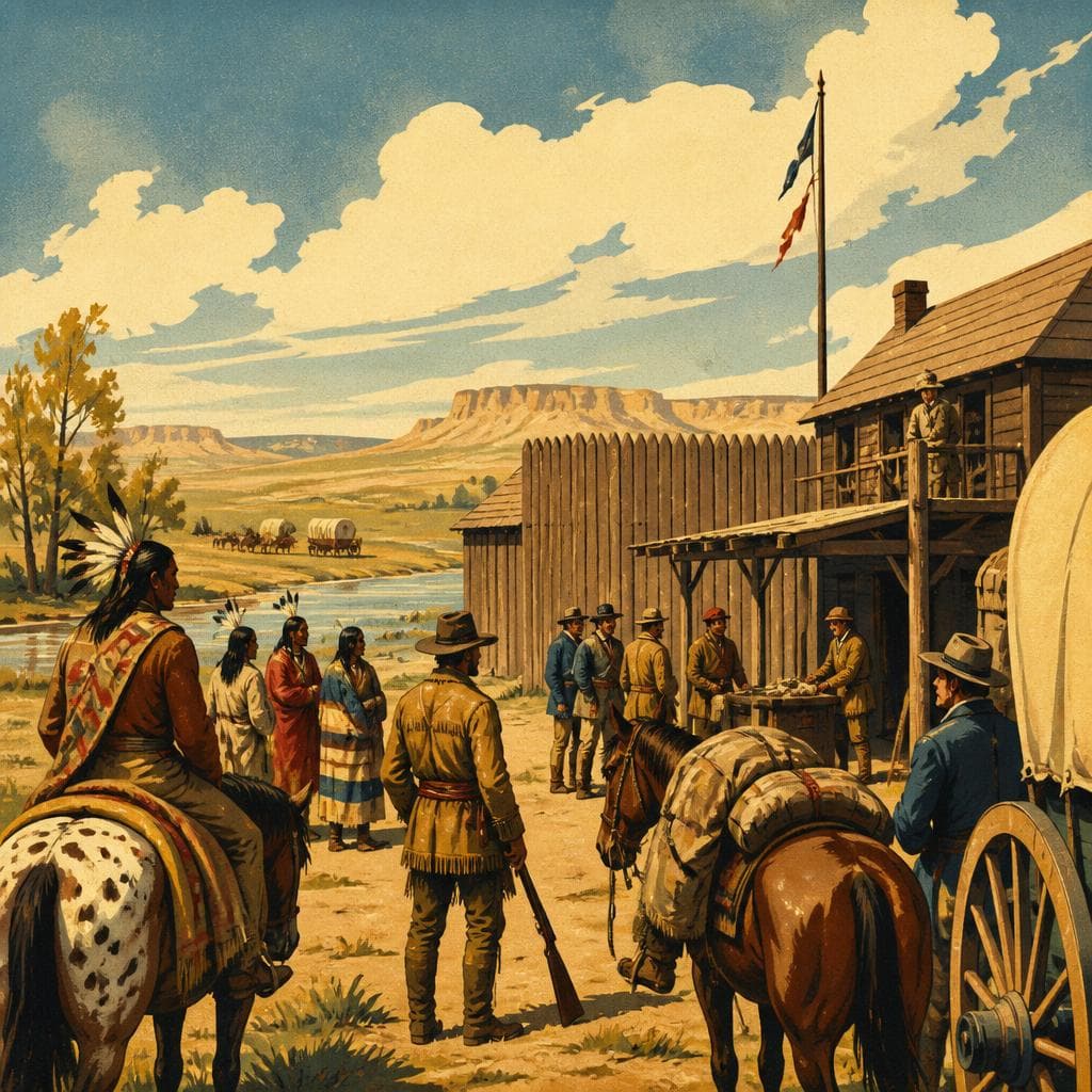 Cover art for Where the Trails Gathered at Fort Laramie