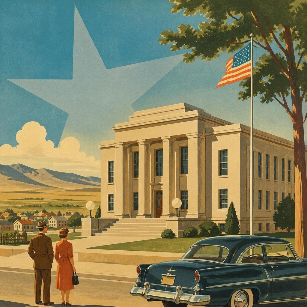 Cover art for A Courthouse for Nevada’s Newest County