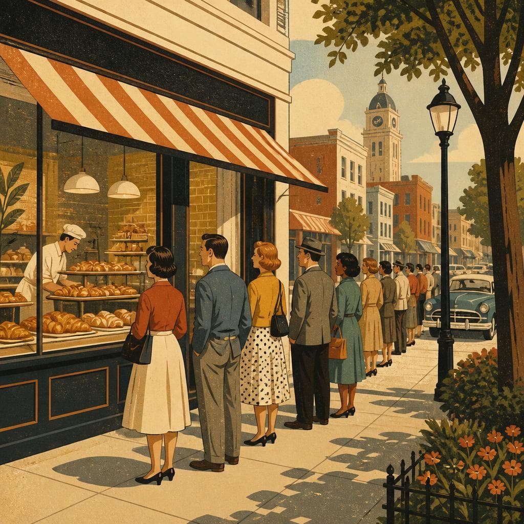 Cover art for The Croissant Line Downtown