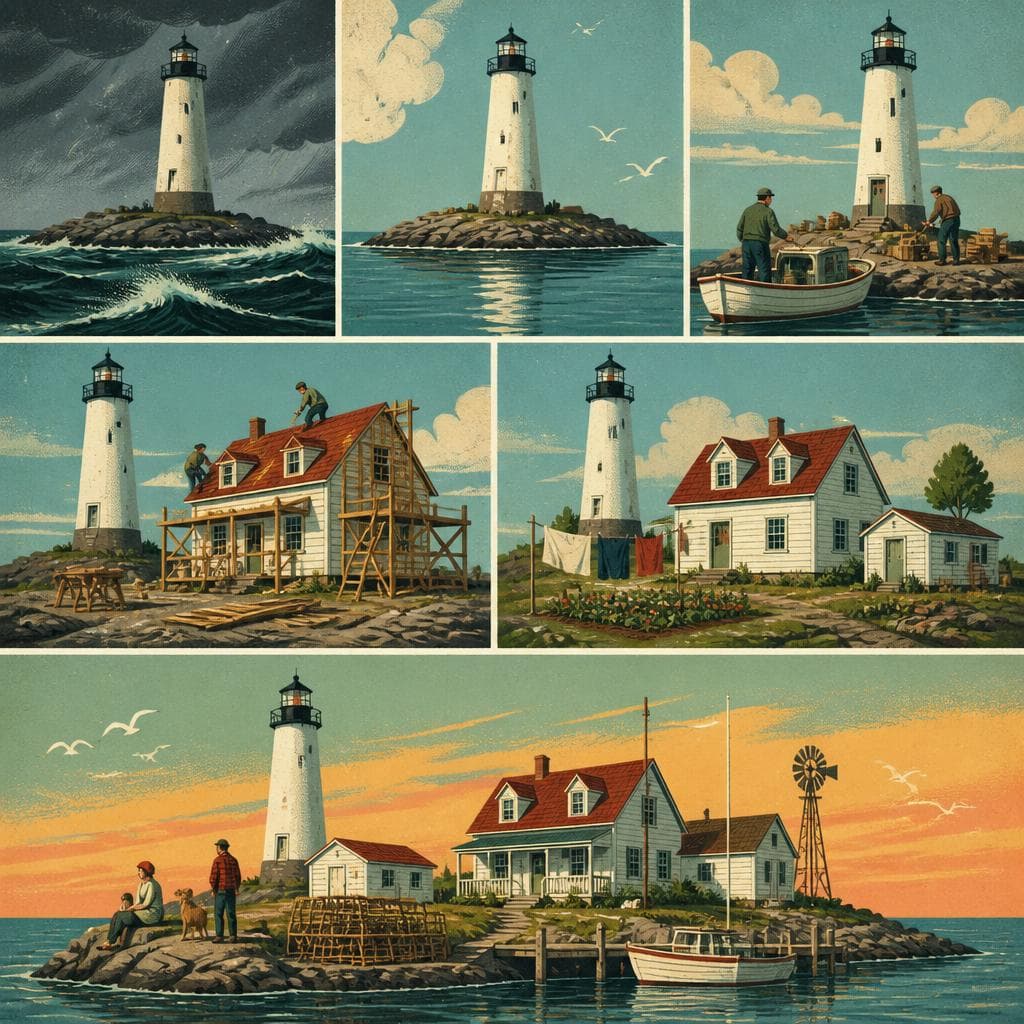 Cover art for The Island That Had to Become a Home