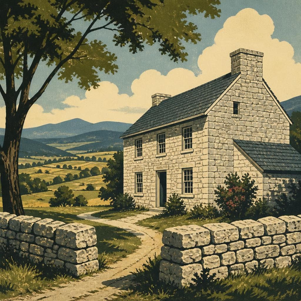Cover art for Before Harrisonburg, a House of Stone