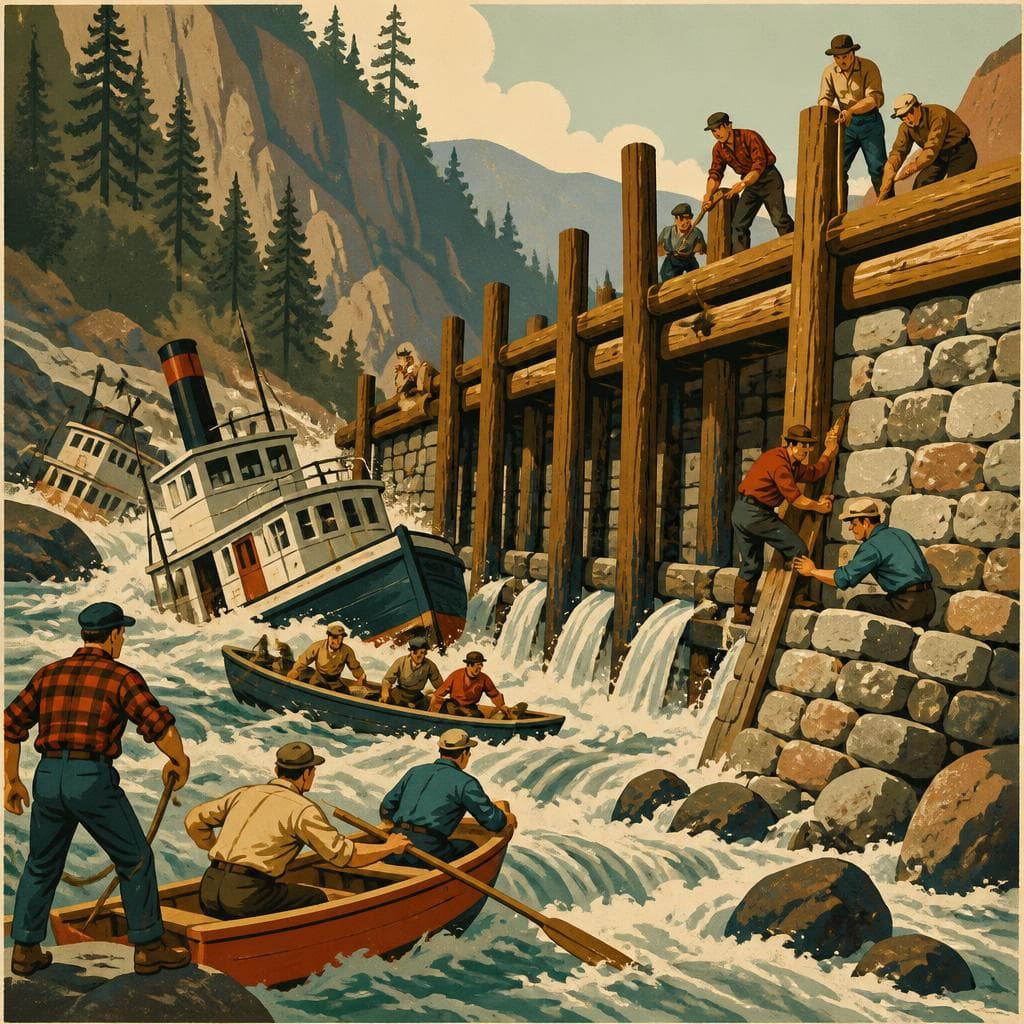Cover art for The Dam That Lifted a Fleet