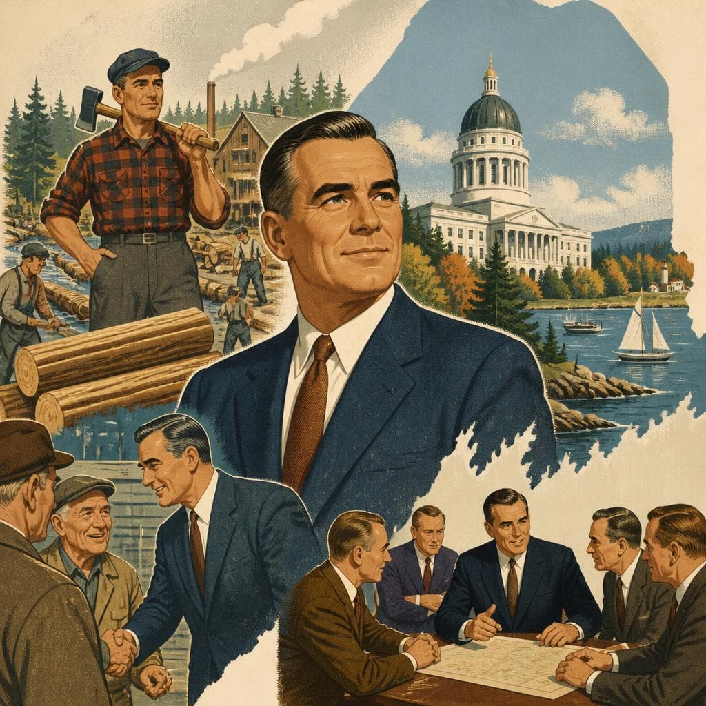 Cover art for From Skowhegan Lumberman to Maine Governor