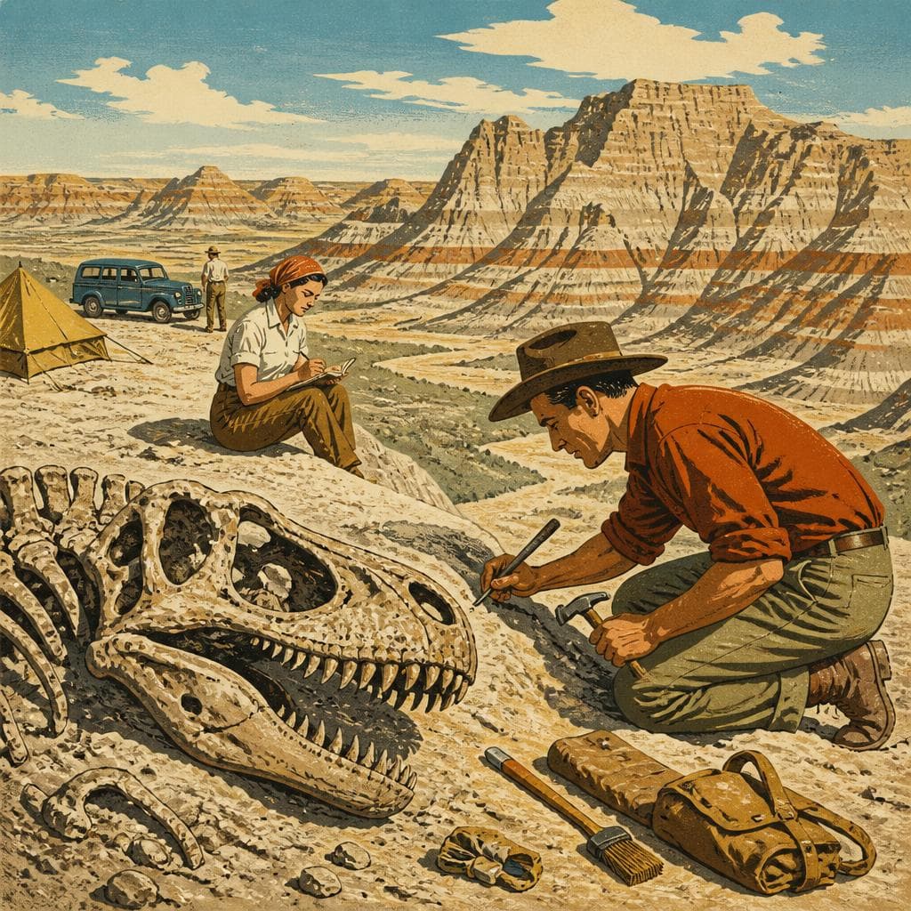Cover art for Where the Badlands Gave Up Their Bones