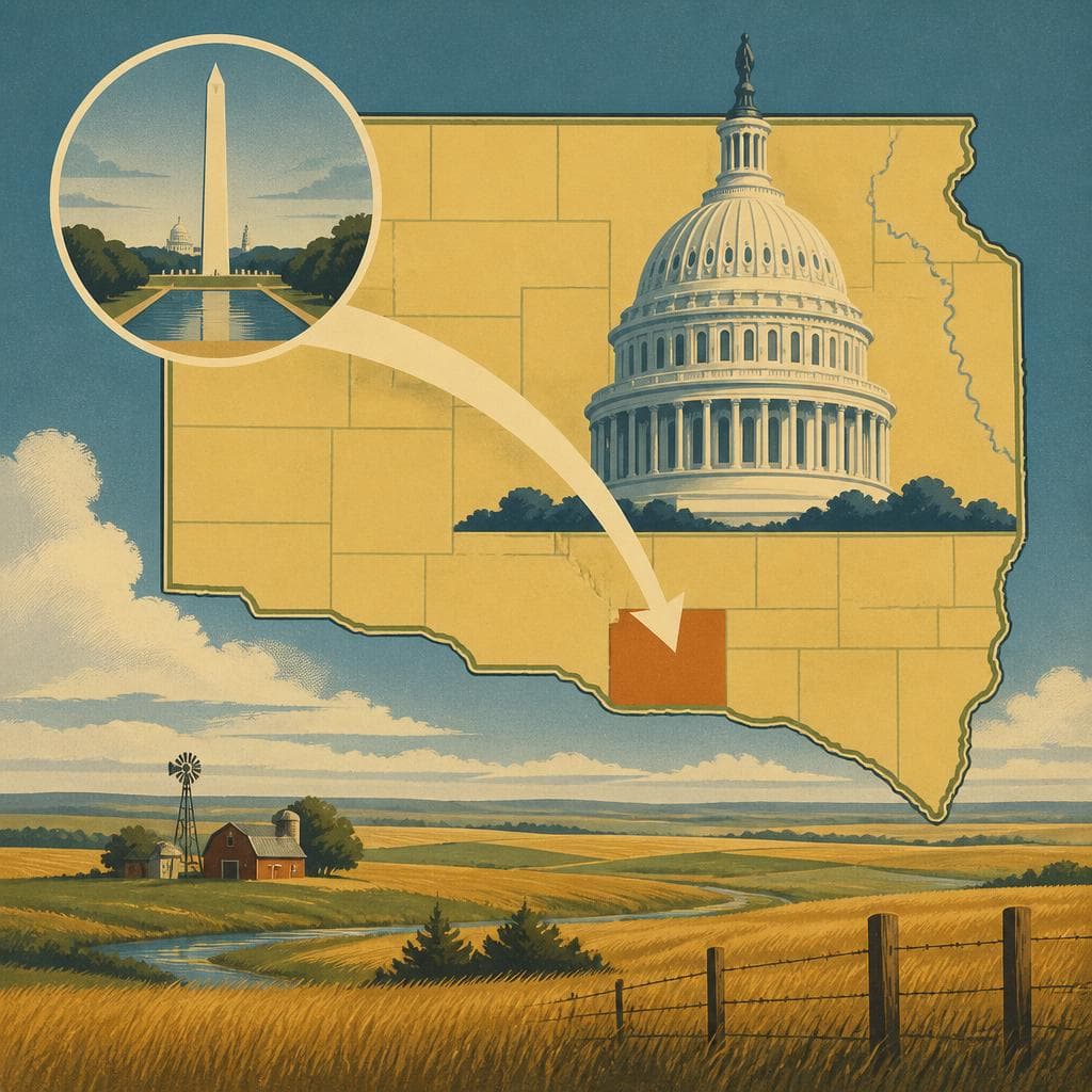 Cover art for A Prairie County With a Washington Name