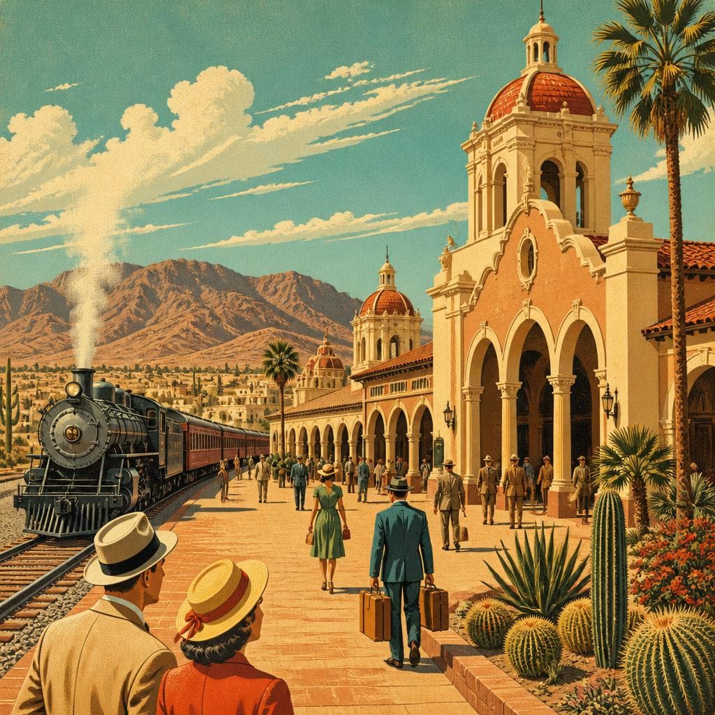 Cover art for When the Railroad Built Caliente a Palace