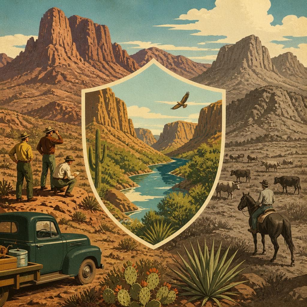 Cover art for How Big Bend Became a National Park