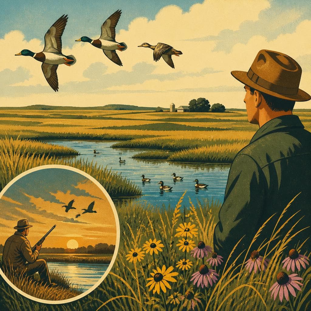 Cover art for Where Duck Stamps Become Prairie Shelter