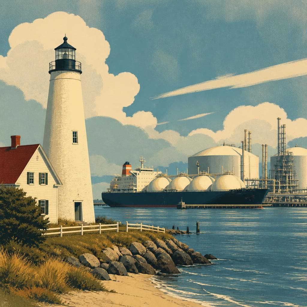 Cover art for Where a Lighthouse Meets the Gas Terminal