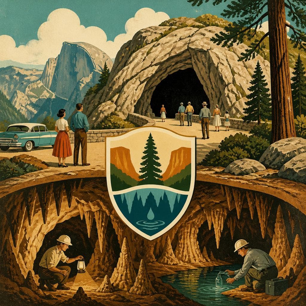 Cover art for Where the Cave Needed a Badge