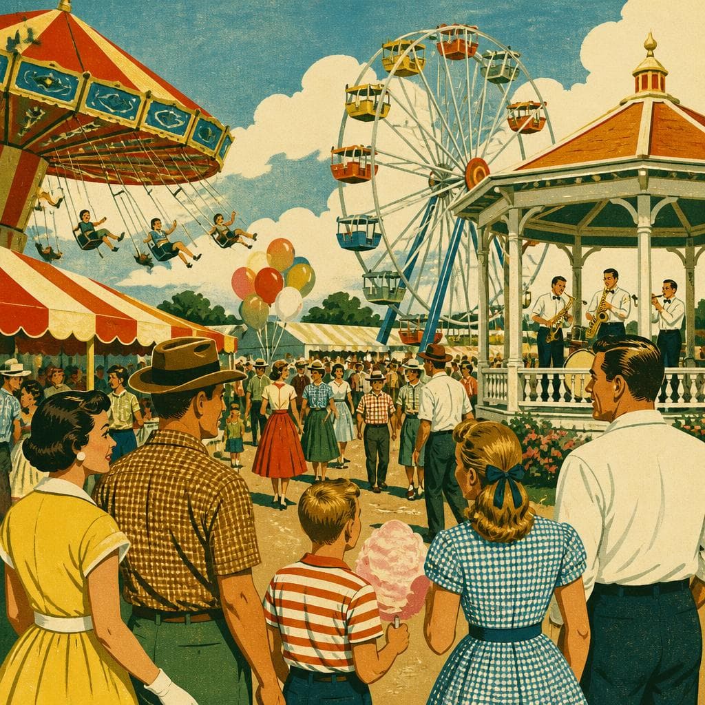 Cover art for Fair Week, and the Sound of Gathering