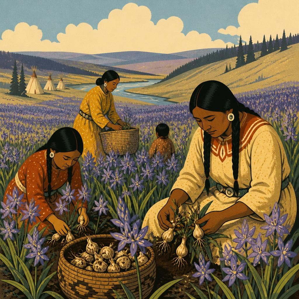 Cover art for Before Wheat, There Was Camas