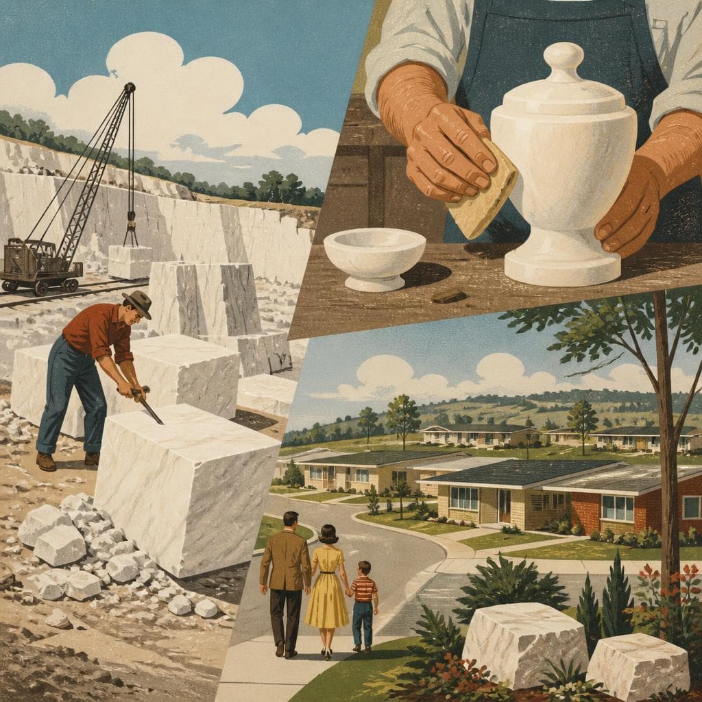 Cover art for How a White Stone Gave Alabaster Its Name