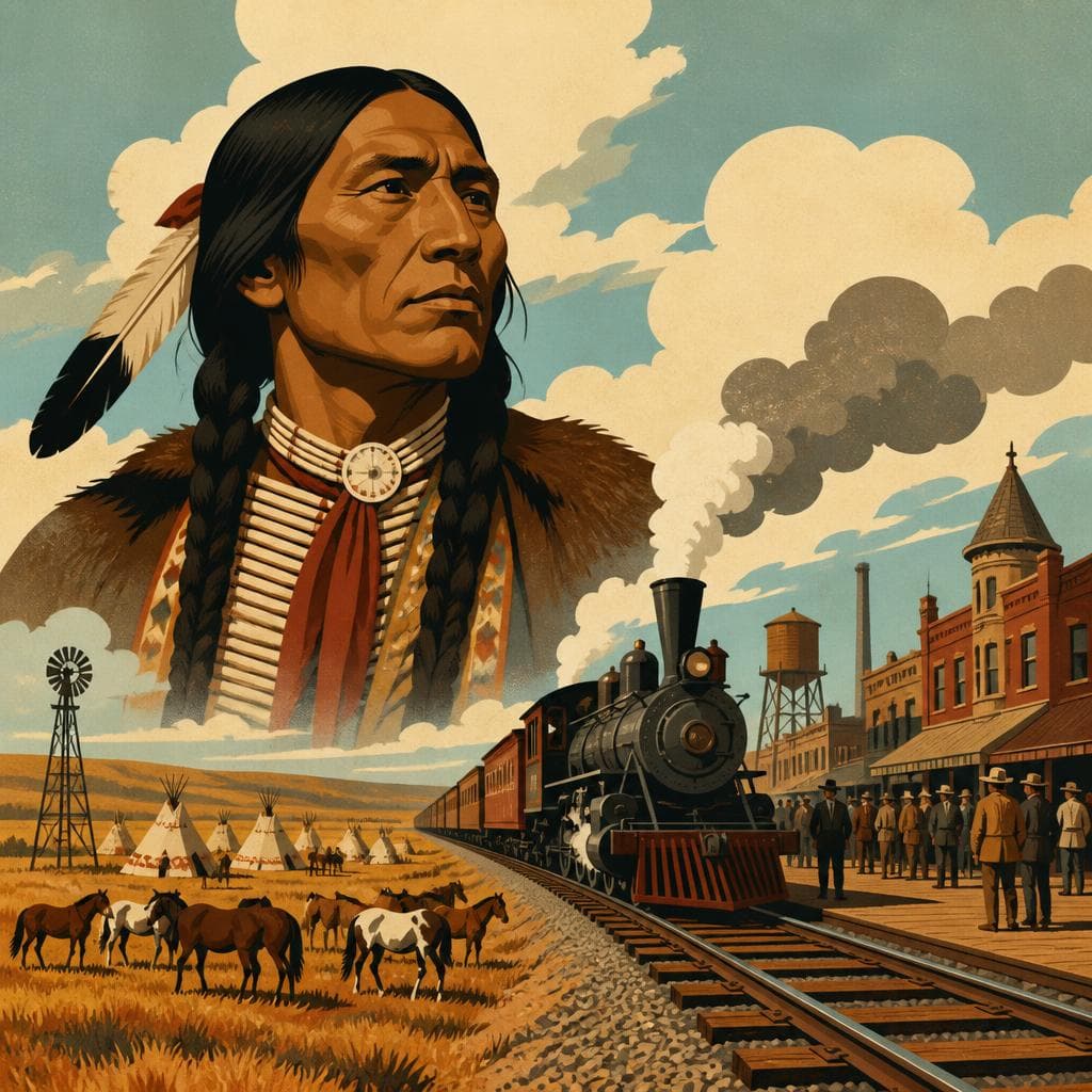 Cover art for A Railroad Town with a Comanche Name