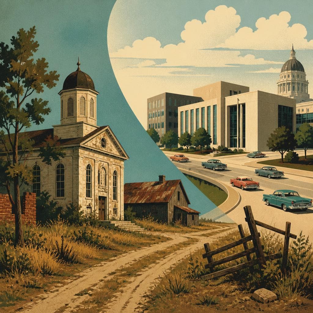 Cover art for When the Courthouse Left Clinton Behind