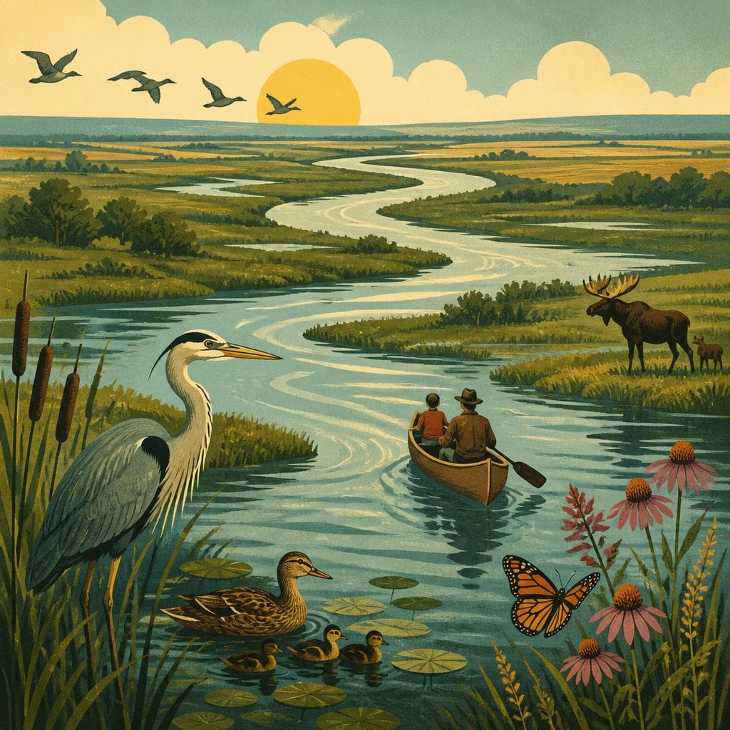 Cover art for The River That Built a Wide, Wet World