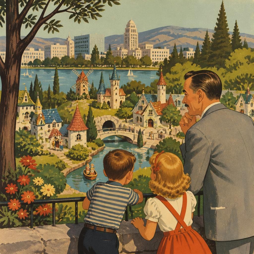 Cover art for Before Disneyland, a Little Fairyland by Lake Merritt