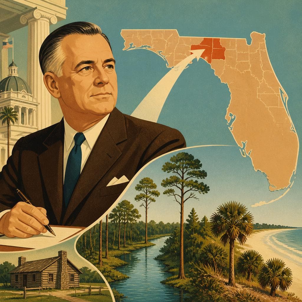 Cover art for The Governor Who Lent a County His Name